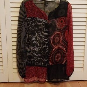 Desigual blouse size m